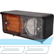 Led flasher/positions lamp 171801
